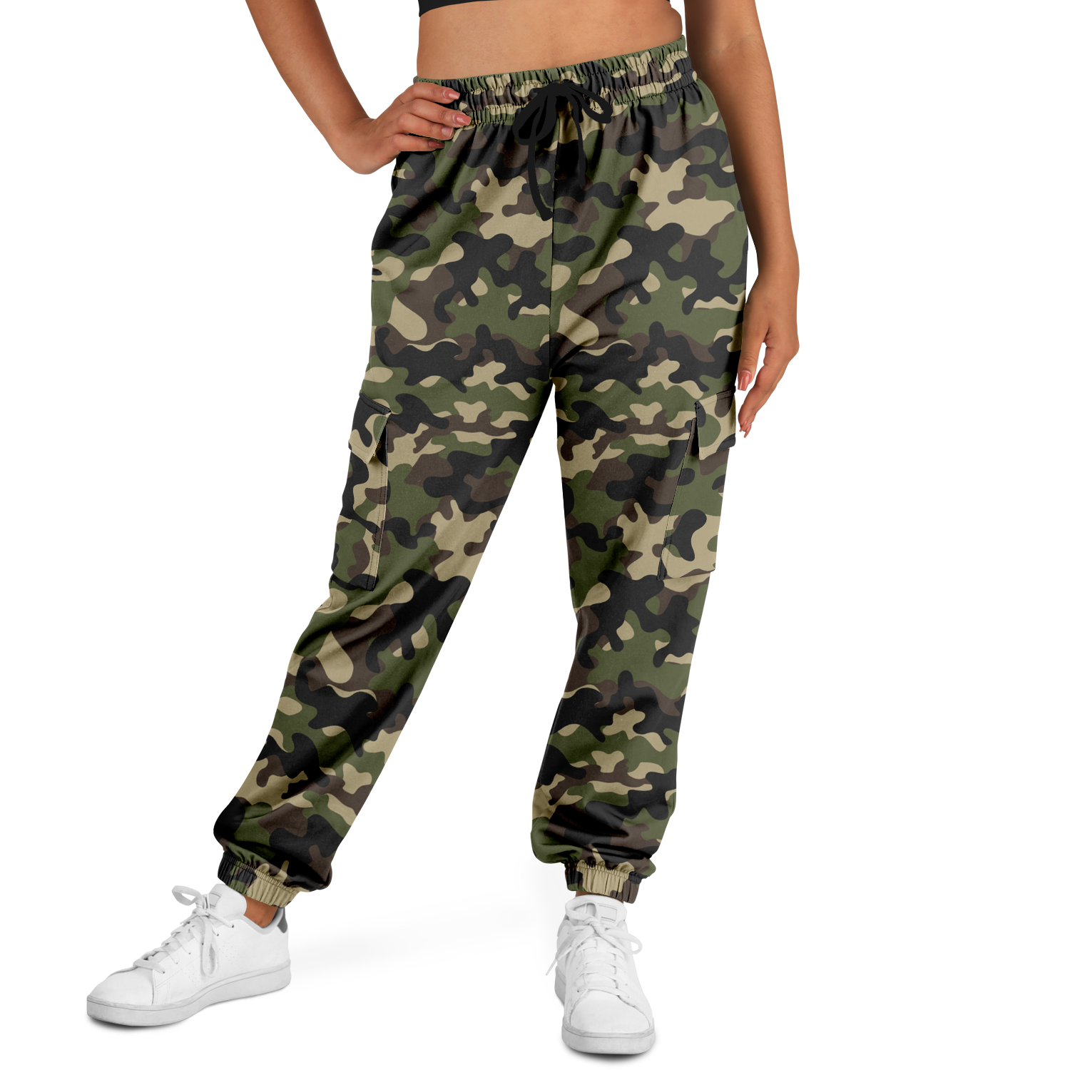 Classic Brown Camo Cargo Pants | Unisex