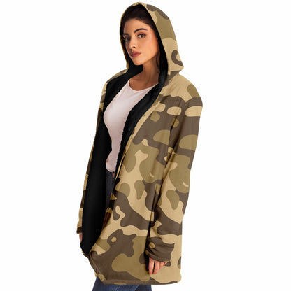 Camo Cloak | Khaki Camouflage | Microfleece