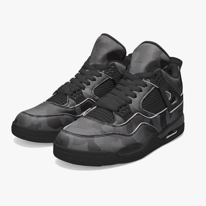 Black Camo Jordans AJ4 | Classic Army Camouflage