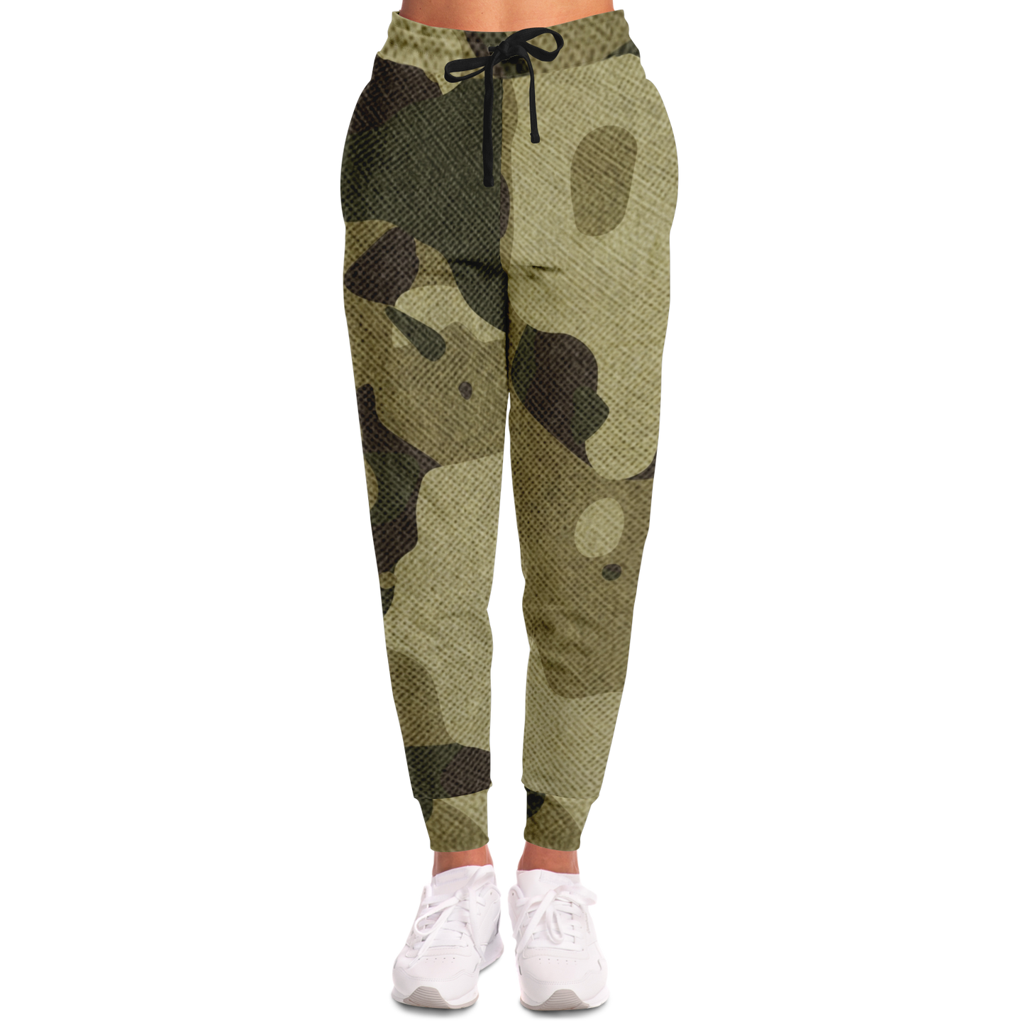 Camo Joggers | Unisex | Green Fabric Camouflage