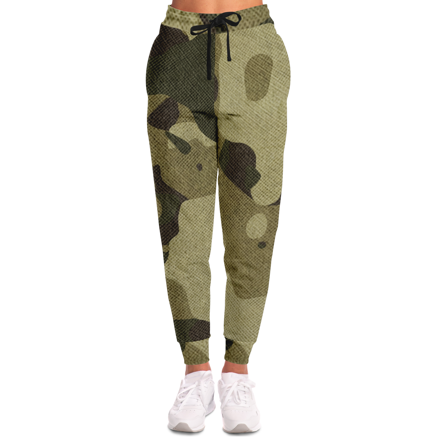 Camo Joggers | Unisex | Green Fabric Camouflage