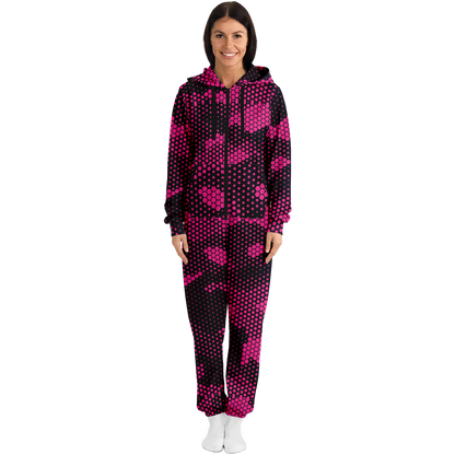 Camo Onesie | Digital PInk Camouflage