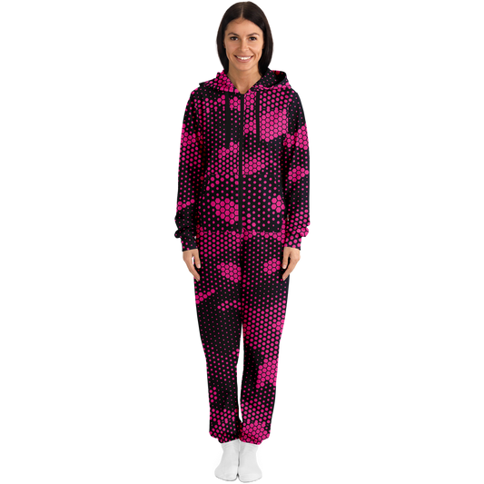 Camo Onesie | Digital PInk Camouflage