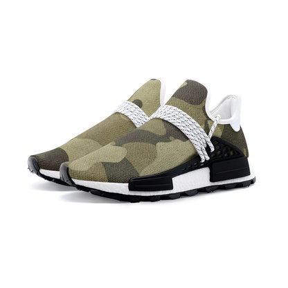 Lightweight Camo Sneakers | Green Fabric Camouflage