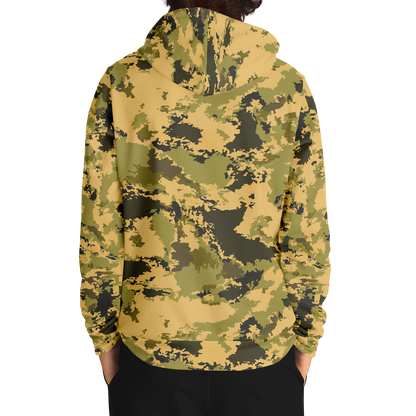 Green Camo Hoodie | Watercolor Desert Camouflage