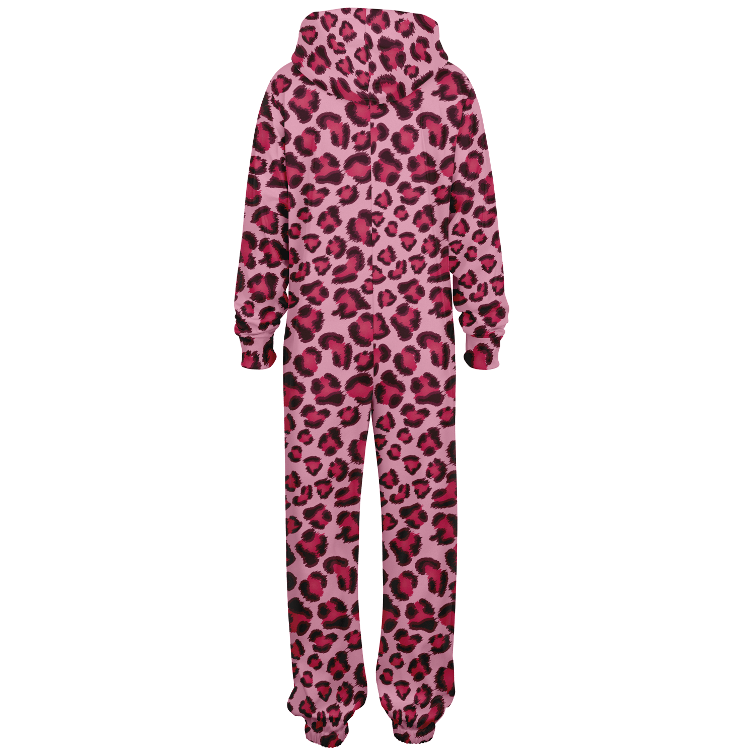 Leopard Onesie | Pink, Cherry, and Black Print | Unisex