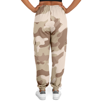 Camo Cargo Pants | Unisex | Brown Desert Camouflage