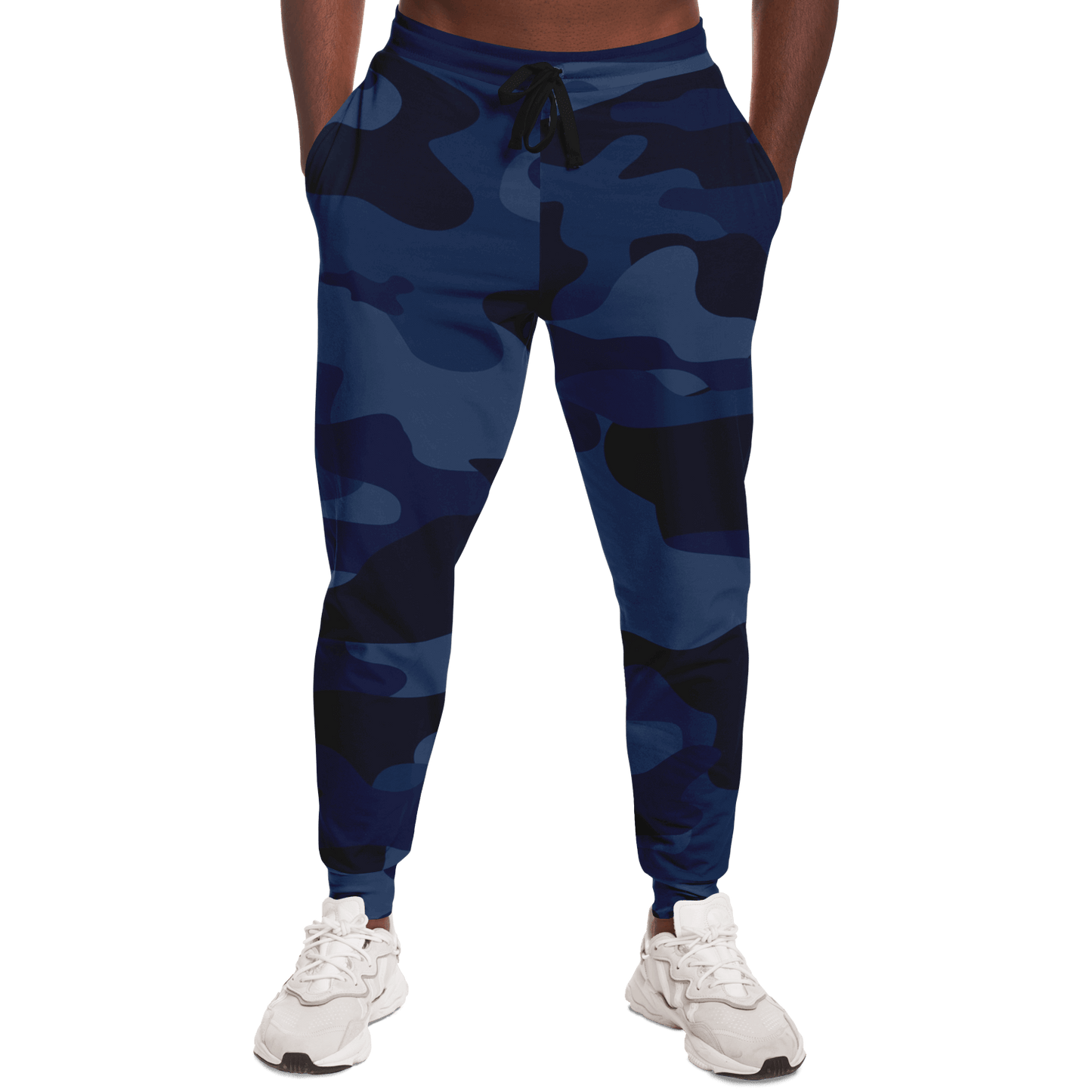 Camo Joggers | Unisex | Deep Blue