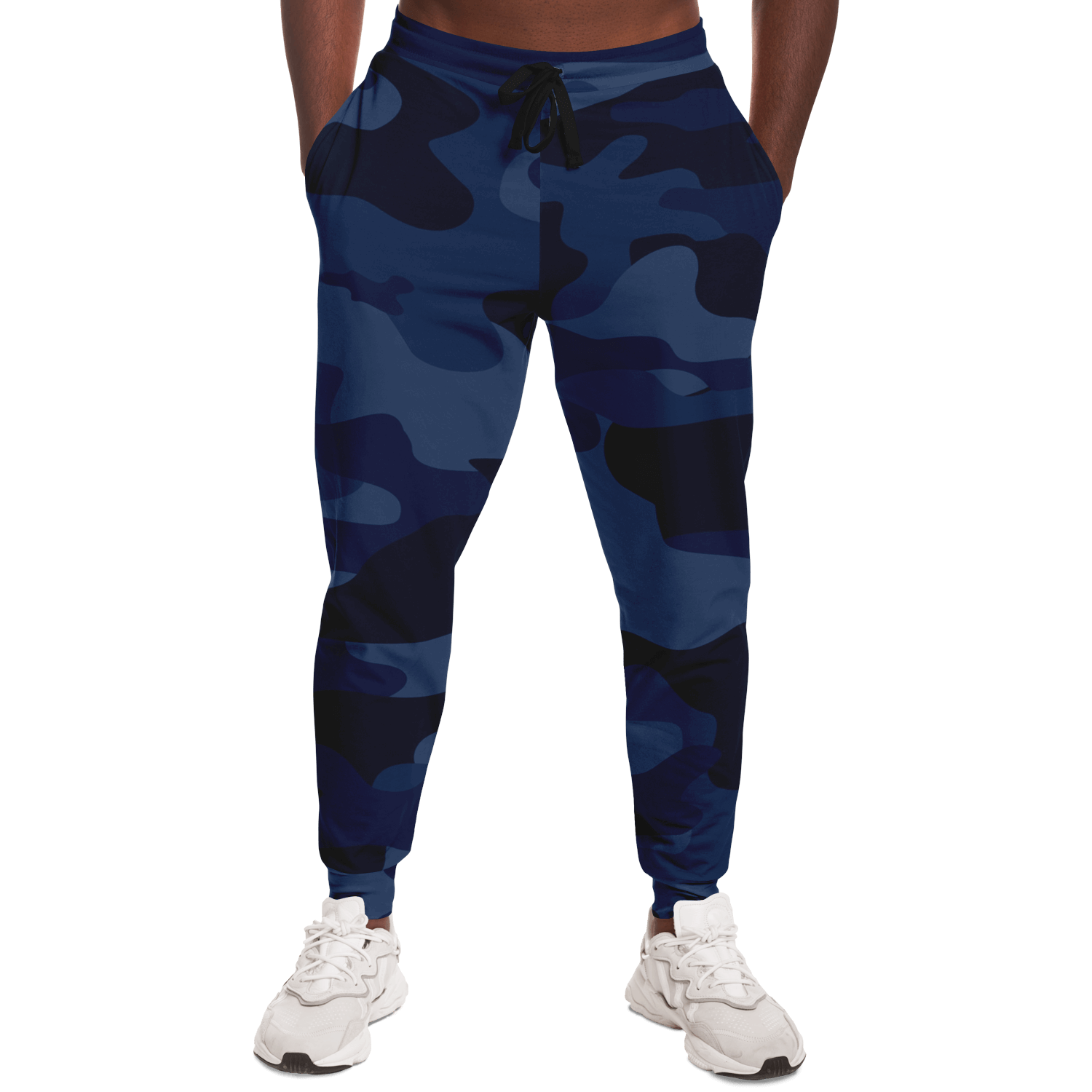 Camo Joggers | Unisex | Deep Blue