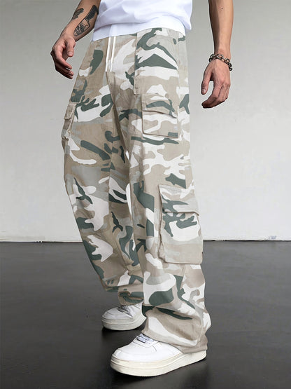 Men's Cargo Pants With Multiple Pockets for All Seasons