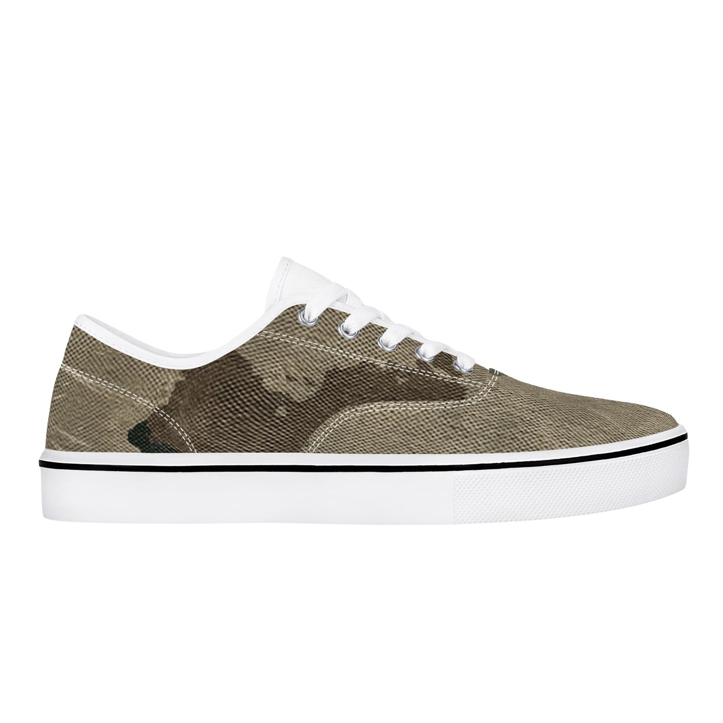 Camo Skate Shoes | Dirty Brown Camouflage