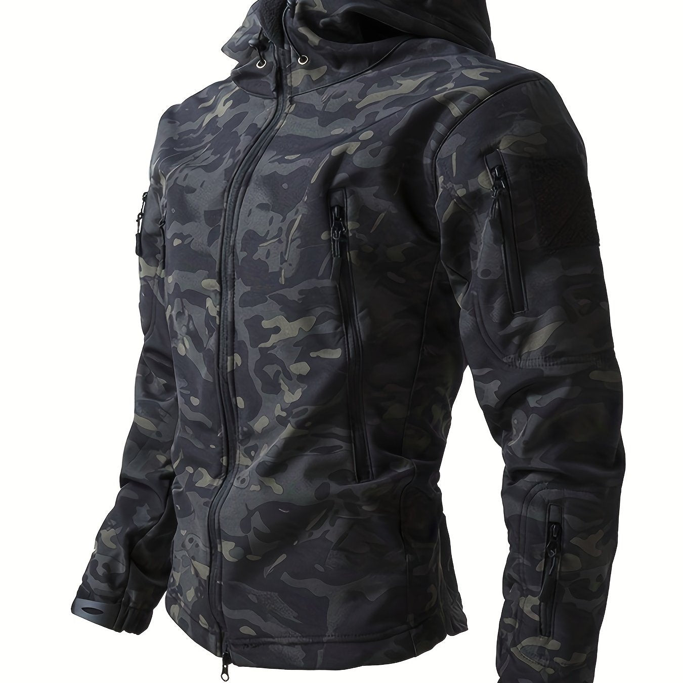 Tactical Military Jacket | Men's Windproof Hiking Softshell