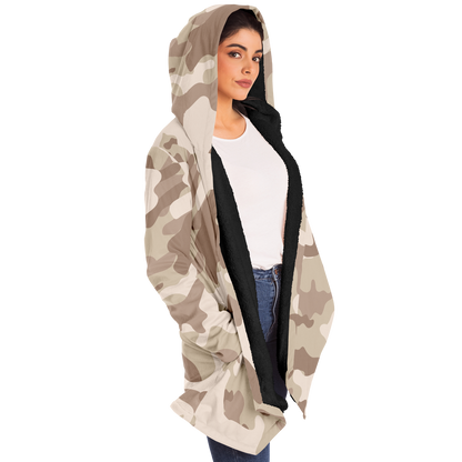 Camo Cloak | Desert Brown Camouflage | Microfleece