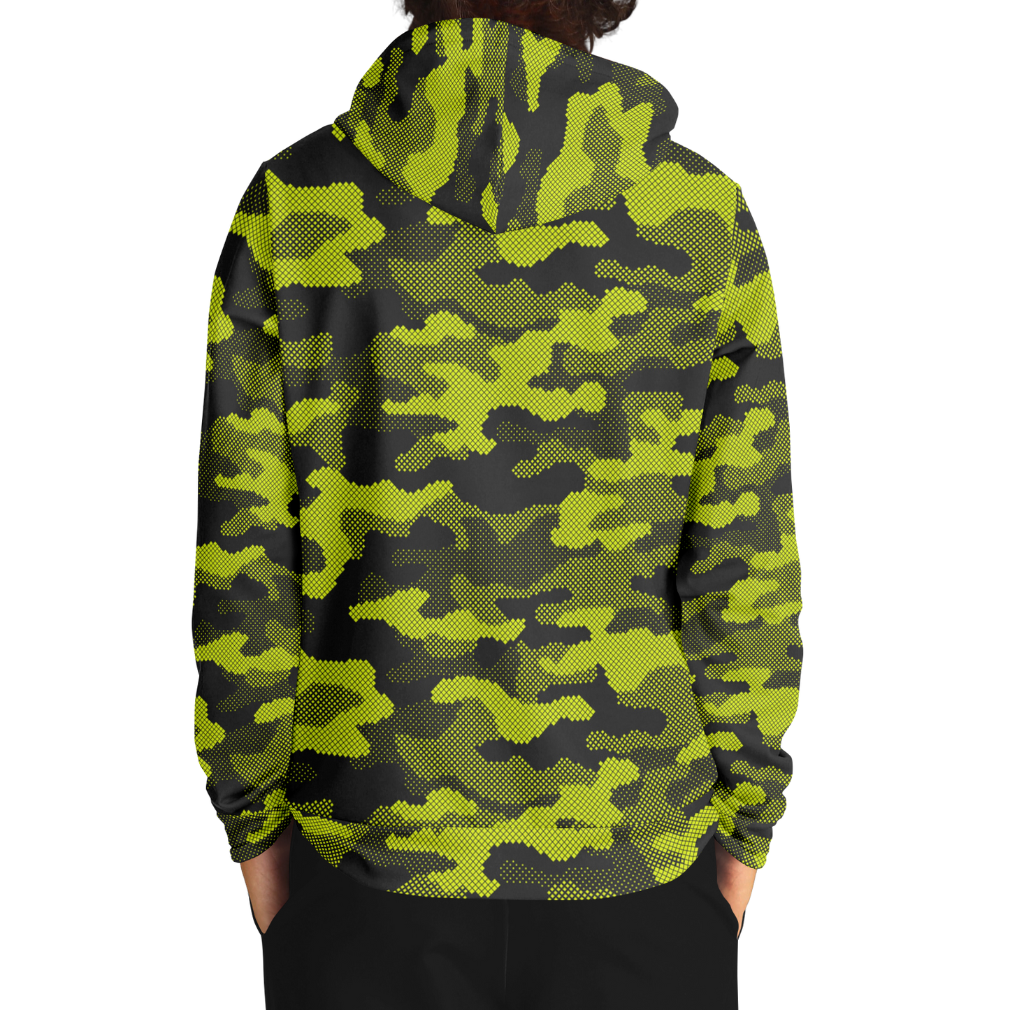 Green Dotted Camo Hoodie | Military Camouflage