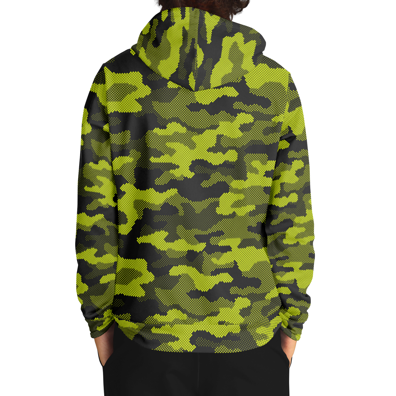 Green Dotted Camo Hoodie | Military Camouflage