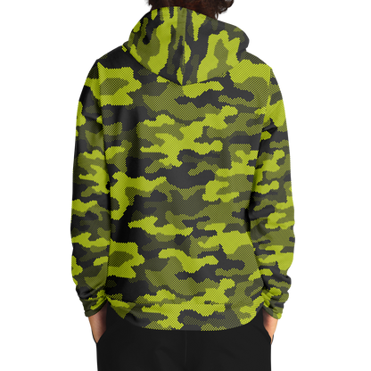 Green Dotted Camo Hoodie | Military Camouflage