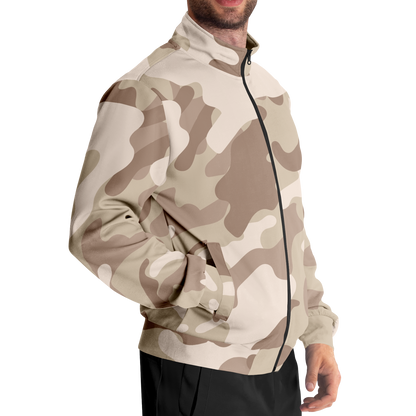 Camo Track Jacket | Brown Desert Camouflage