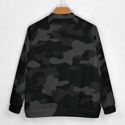 Men's Camo Jacket | Black Camouflage