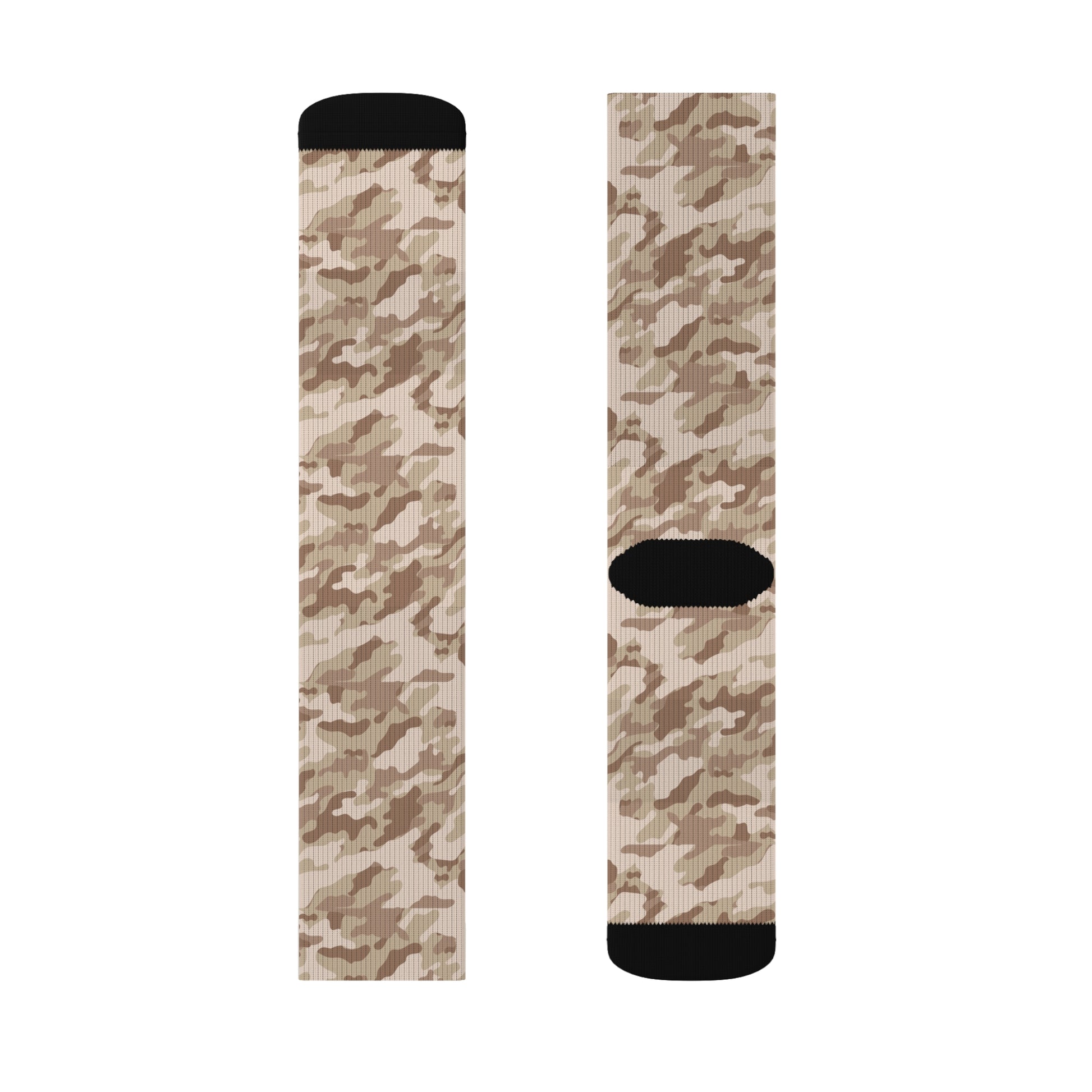 Camo Socks | Desert Brown Camouflage