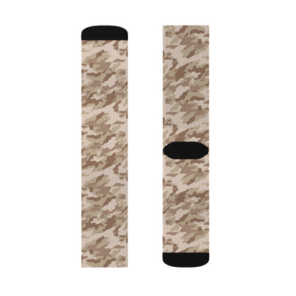 Camo Socks | Desert Brown Camouflage