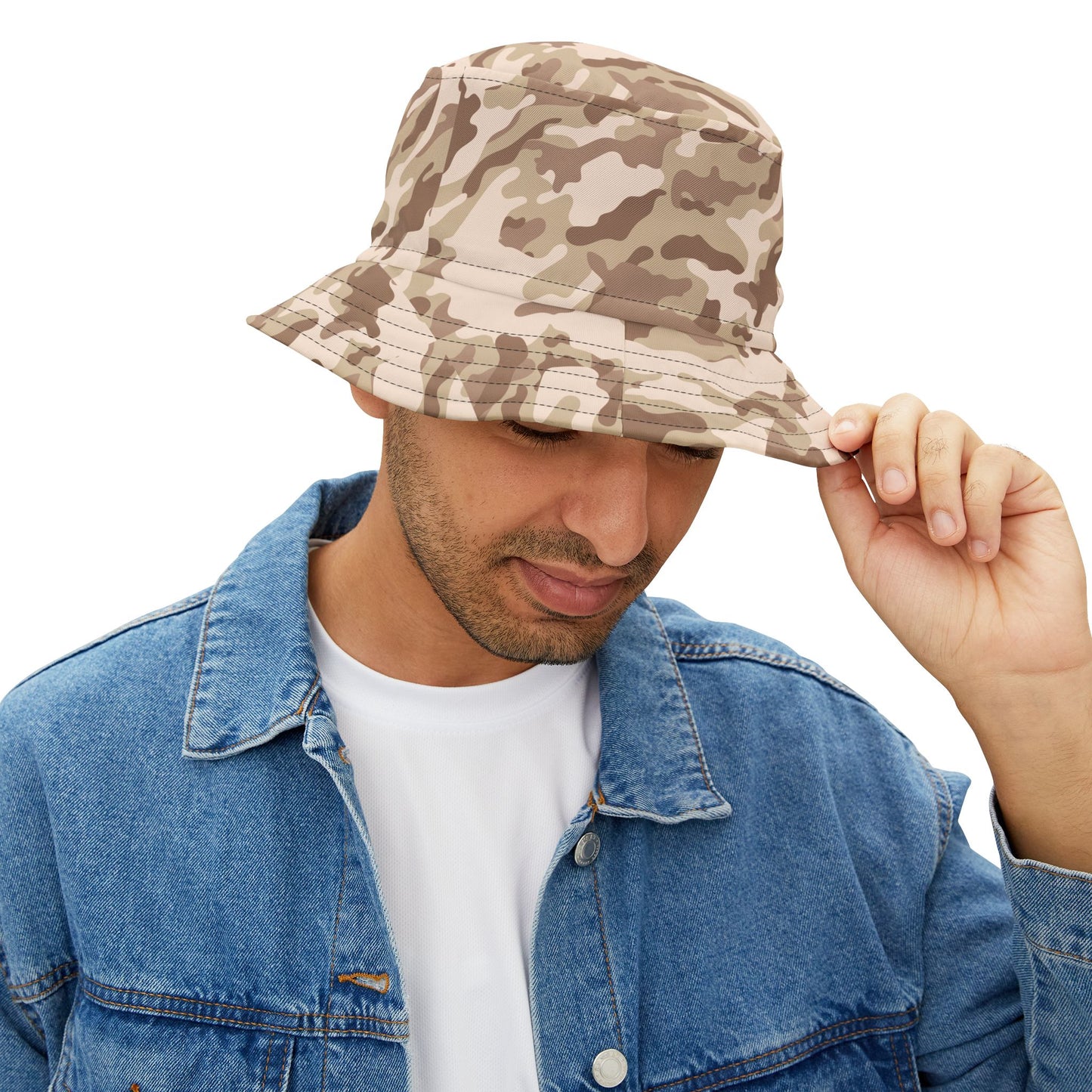 Camo Bucket Hat | Desert Brown Camouflage