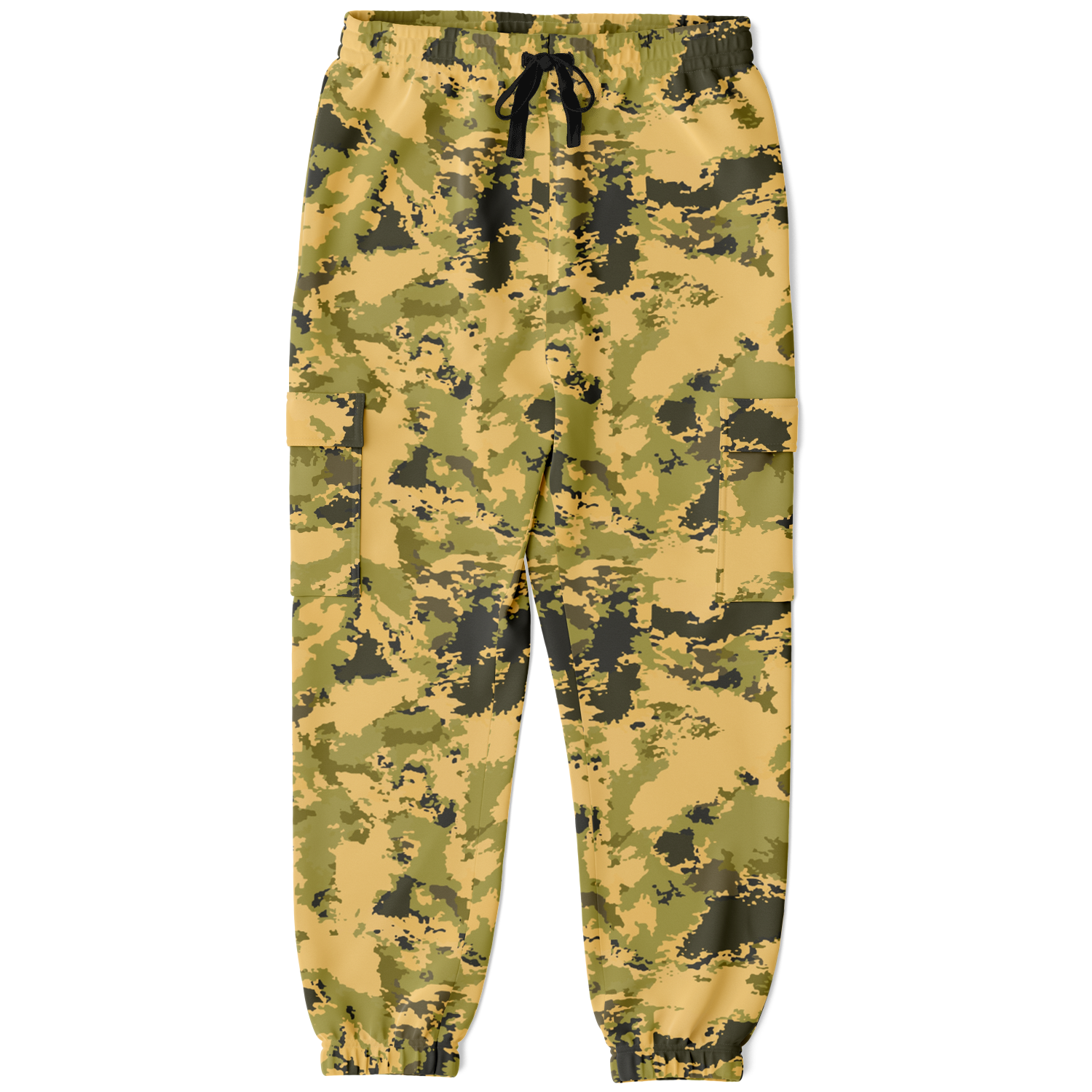 Desert Green Camo Cargo Pants | Unisex