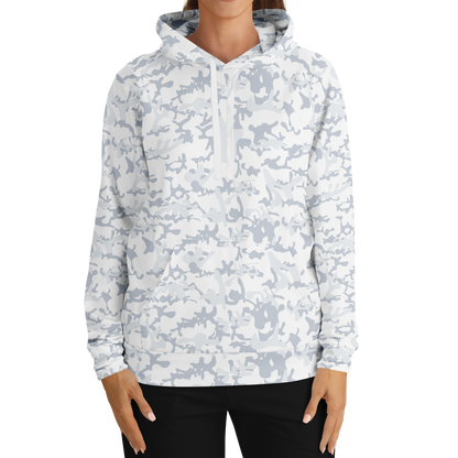 White Camo Hoodie | Army Snow Grunge