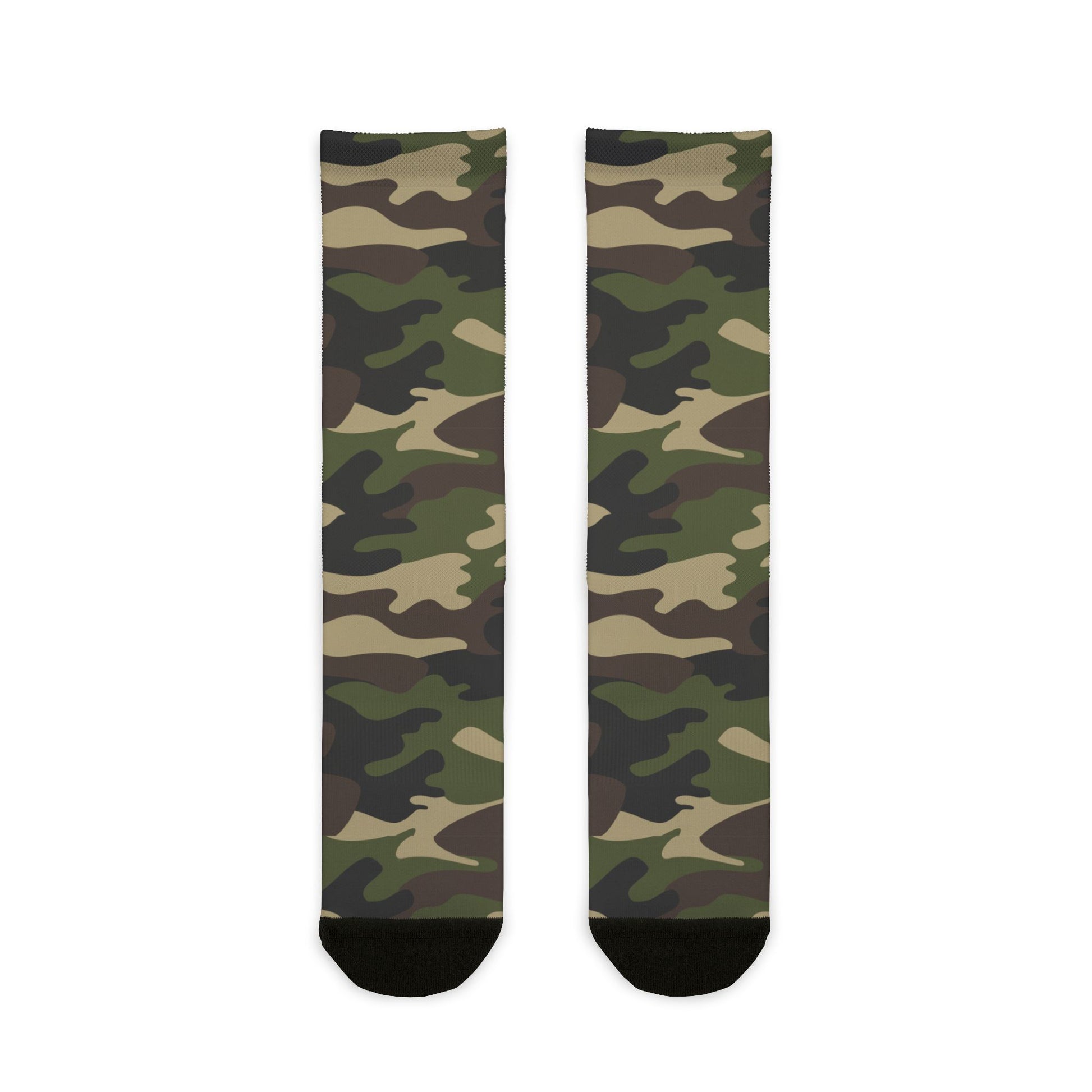 Camo Socks | Classic Green | Sublimation Crew