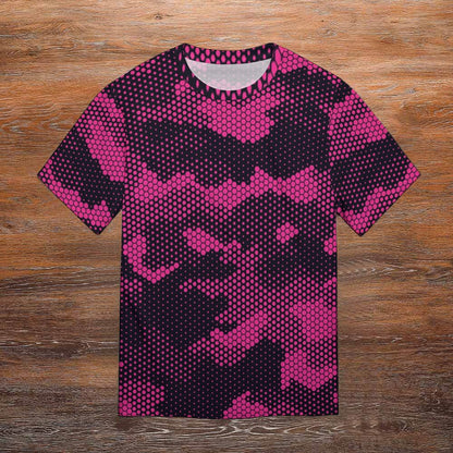 Camo Shirt | Pink Digital Camouflage T