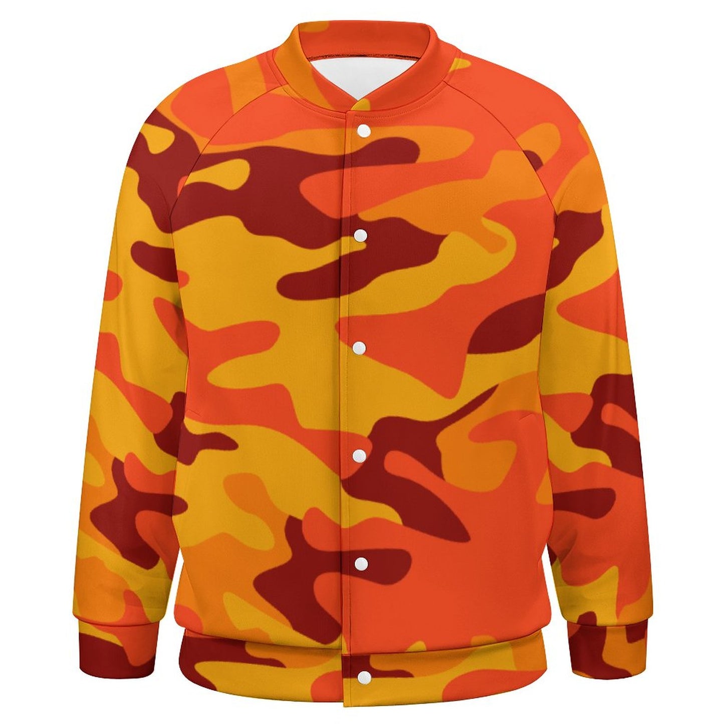 Men's Camo Jacket | Orange & Red Camouflage