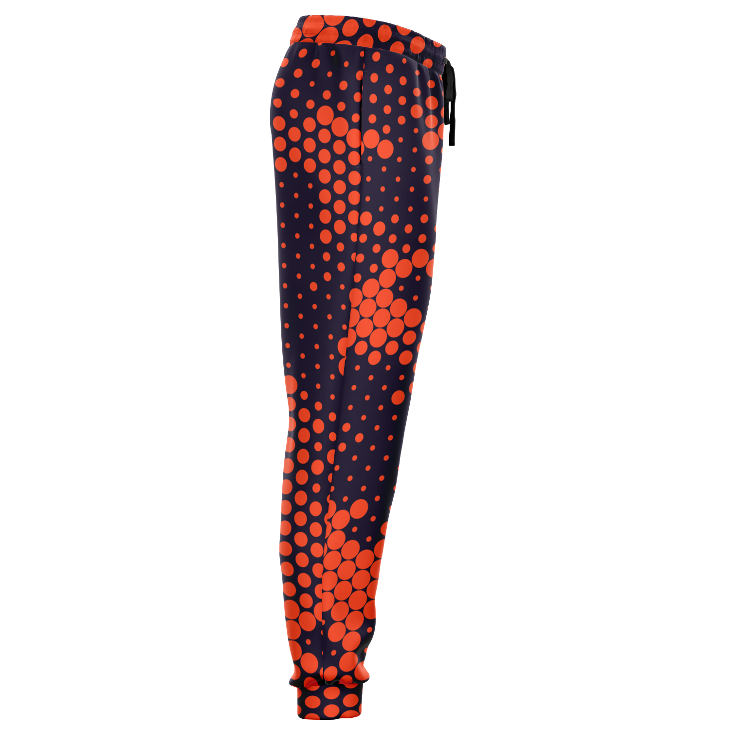 Camo Joggers | Unisex | Orange & Blue Digital