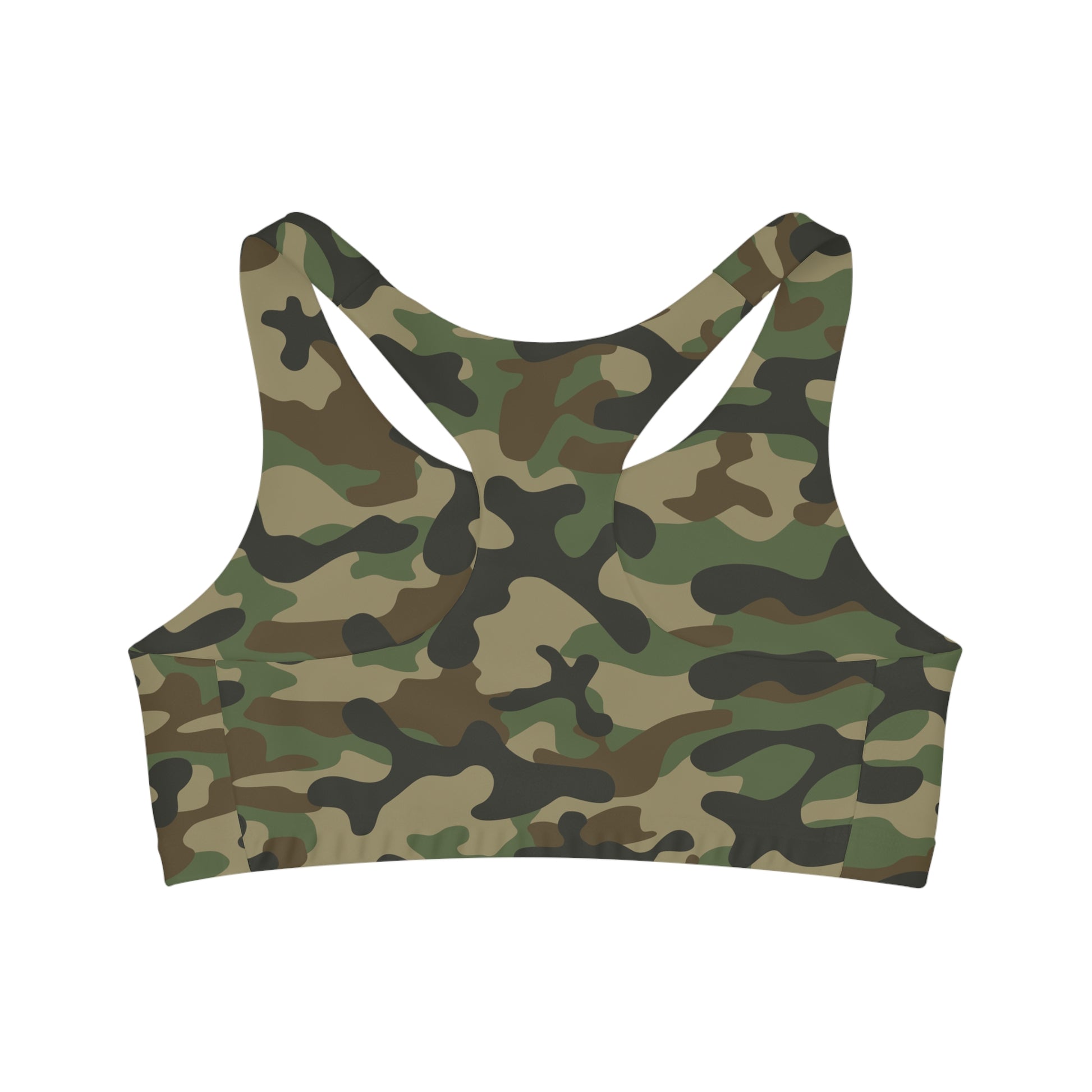 Camo Bra | Military Brown Camouflage