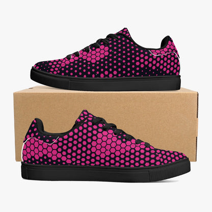 Camo Sneakers | Classic Low-Top Leather | Digital Pink