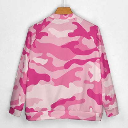 Men's Camo Jacket | Lavender Pink Camouflage