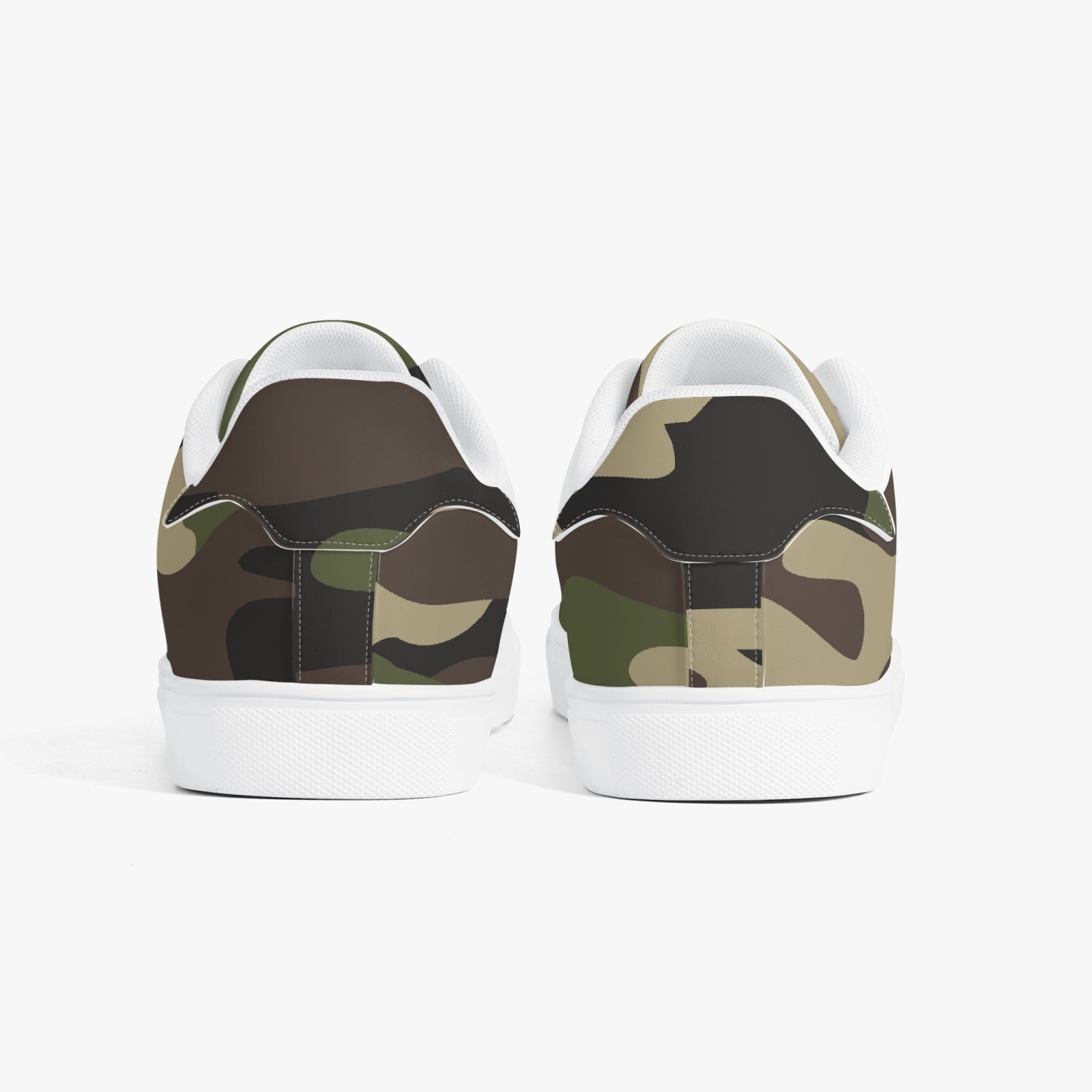 Camo Sneakers | Classic Low-Top Leather | Classic Green