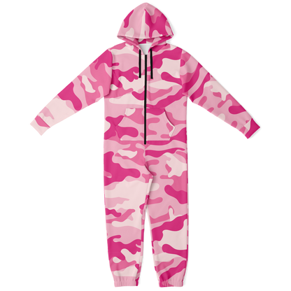 Camo Onesie | Lavender Pink Camouflage