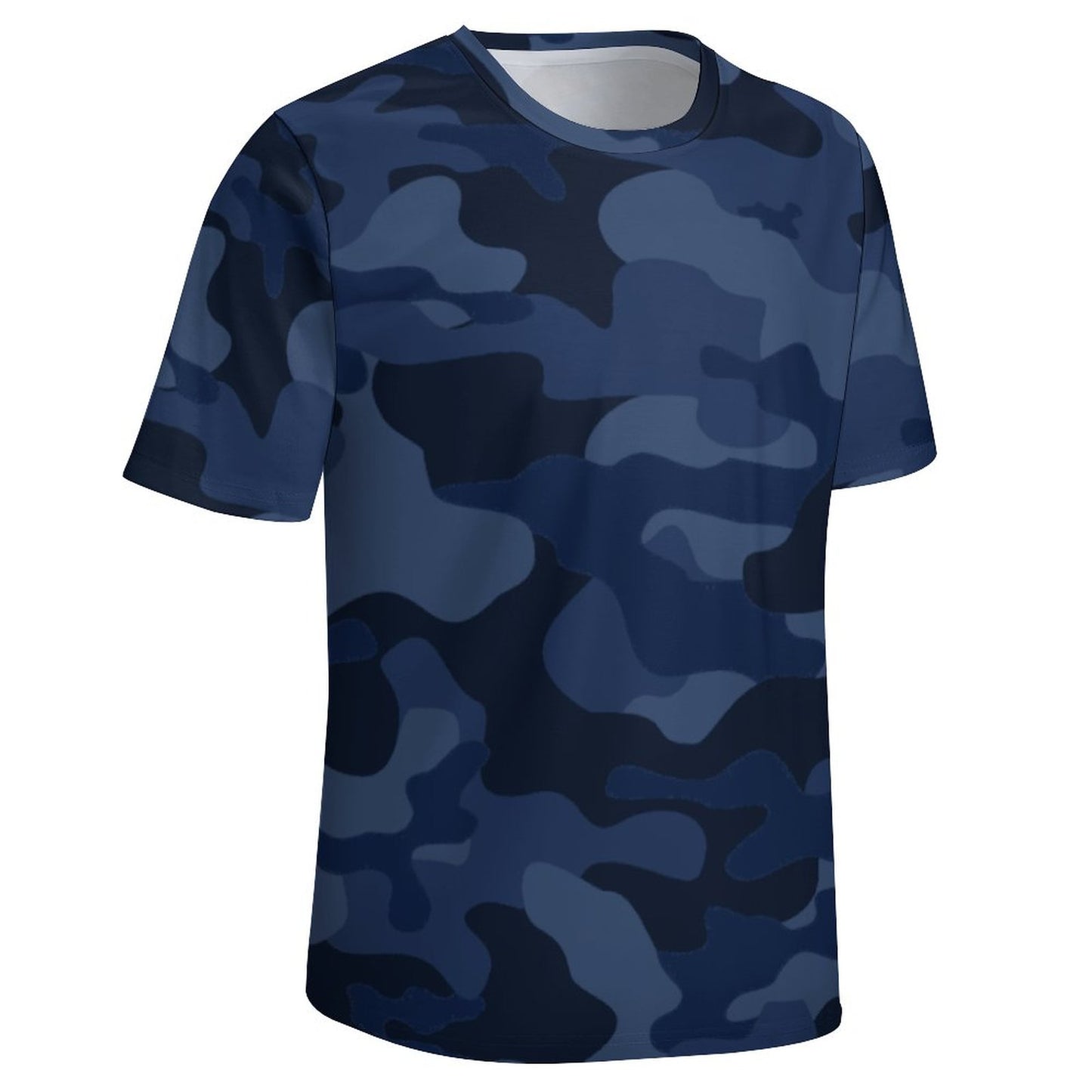 Camo Shirt | Deep Blue Camouflage T