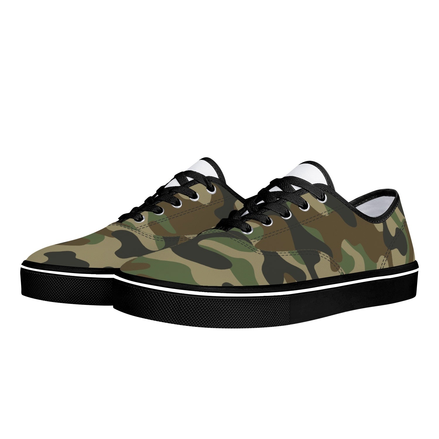 Camo Skate Shoes | Military Brown Camouflage