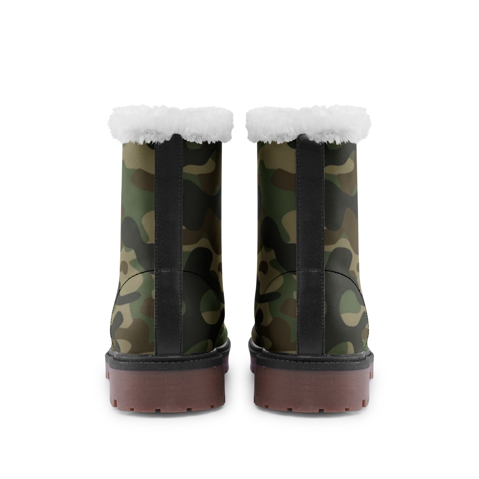 Snow Camo Boots | Military Brown Camouflage