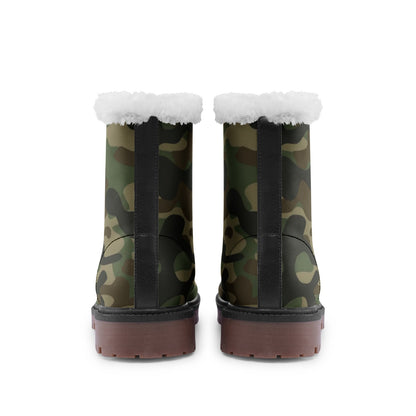 Snow Camo Boots | Military Brown Camouflage