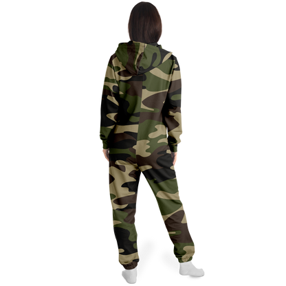 Camo Onesie | Classic Green Camouflage