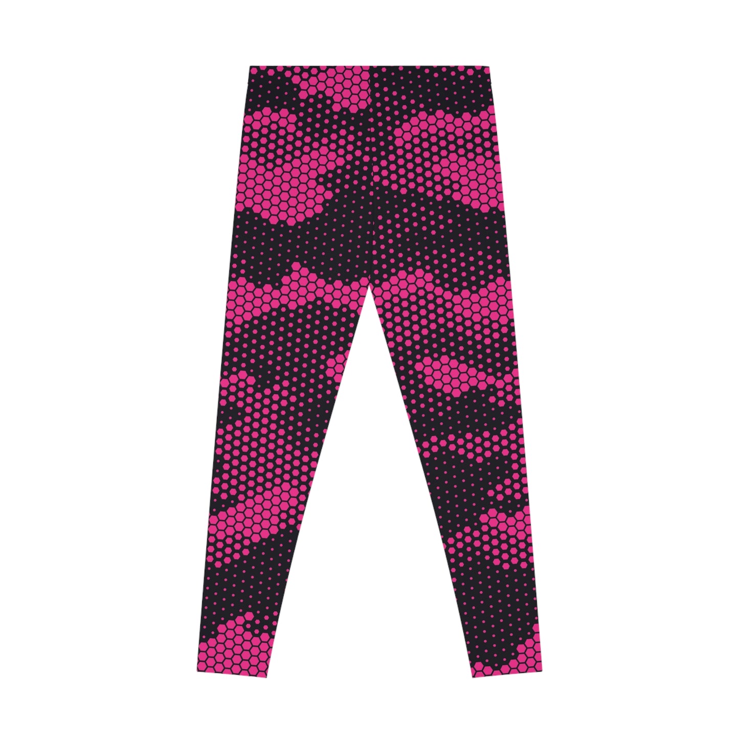 Digital Pink Camo Leggings For Women | Mid Waist Fit