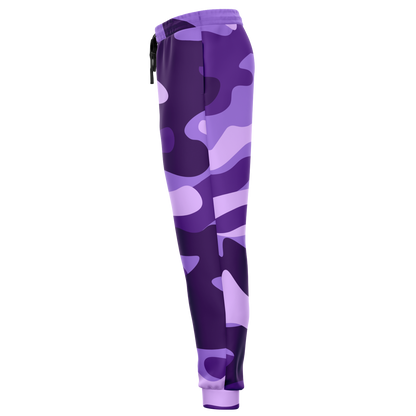 Camo Joggers | Unisex | Purple. Blue & Mauve