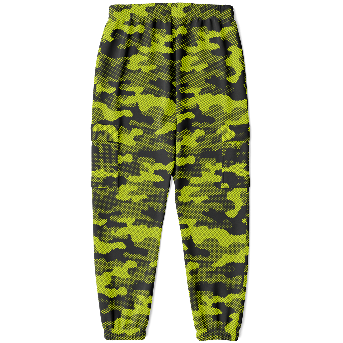 Green Dotted Camo Cargo Pants | Unisex