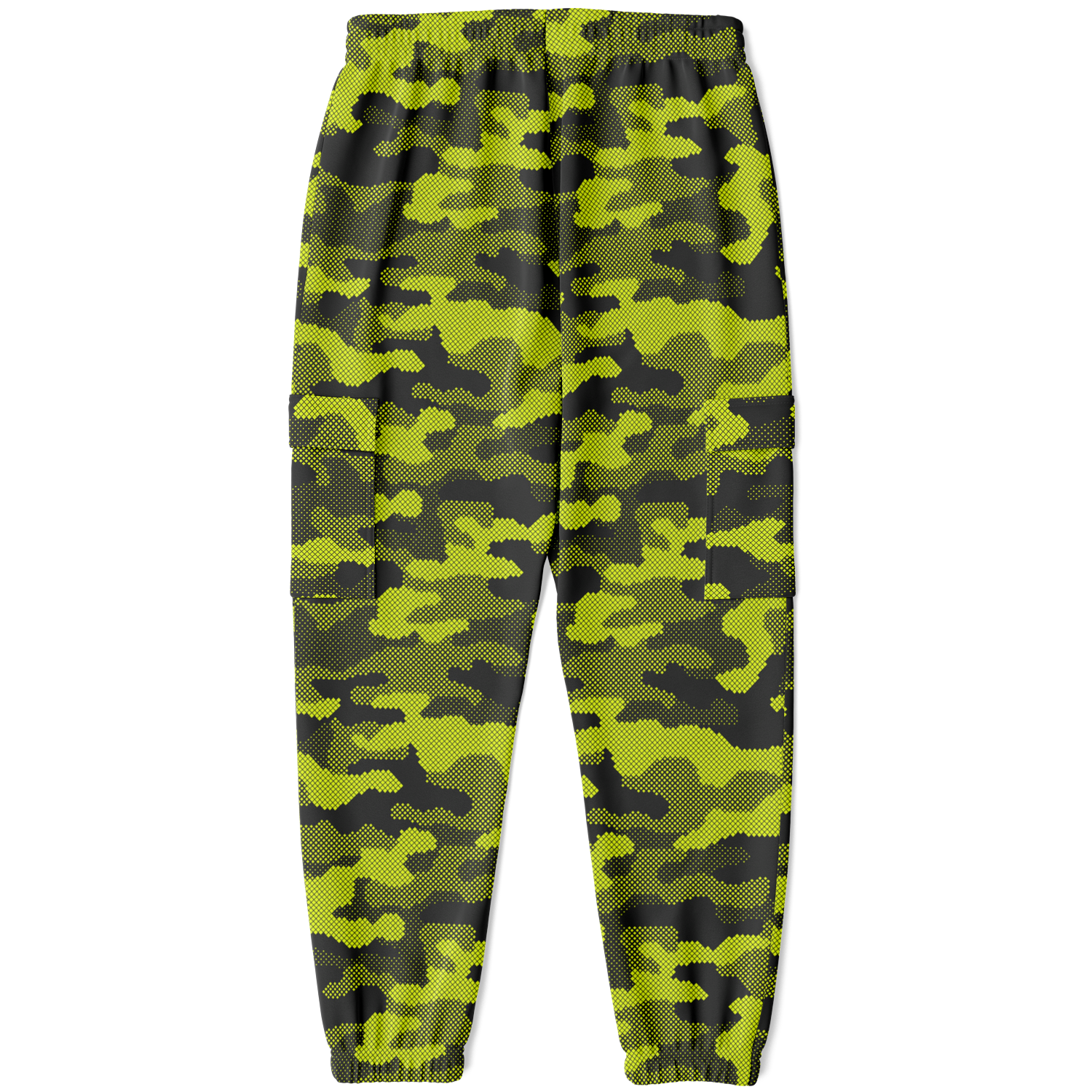 Green Dotted Camo Cargo Pants | Unisex