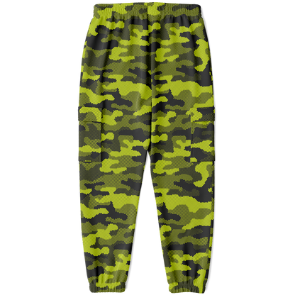 Green Dotted Camo Cargo Pants | Unisex