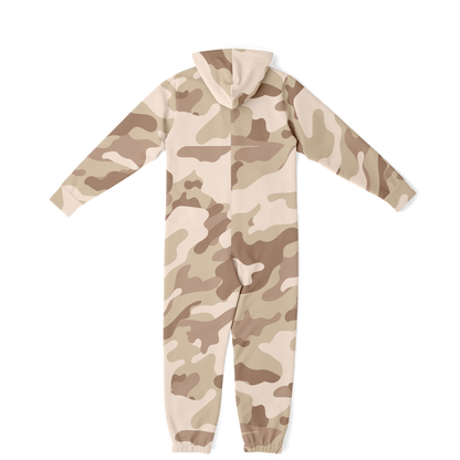 Camo Onesie | Dirty Brown Camouflage