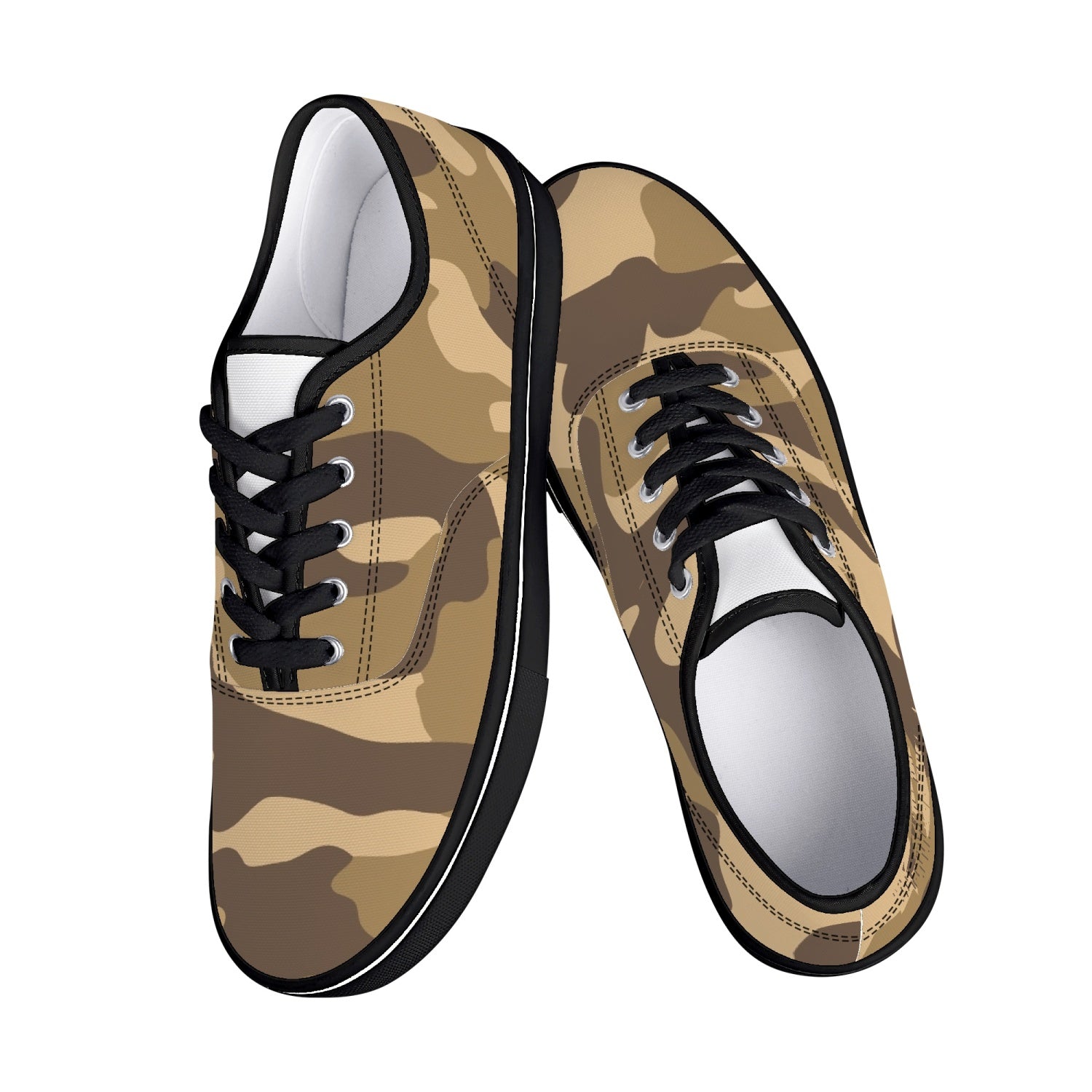 Camo Skate Shoes | Khaki Camouflage