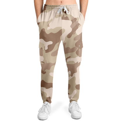 Camo Cargo Pants | Unisex | Brown Desert Camouflage