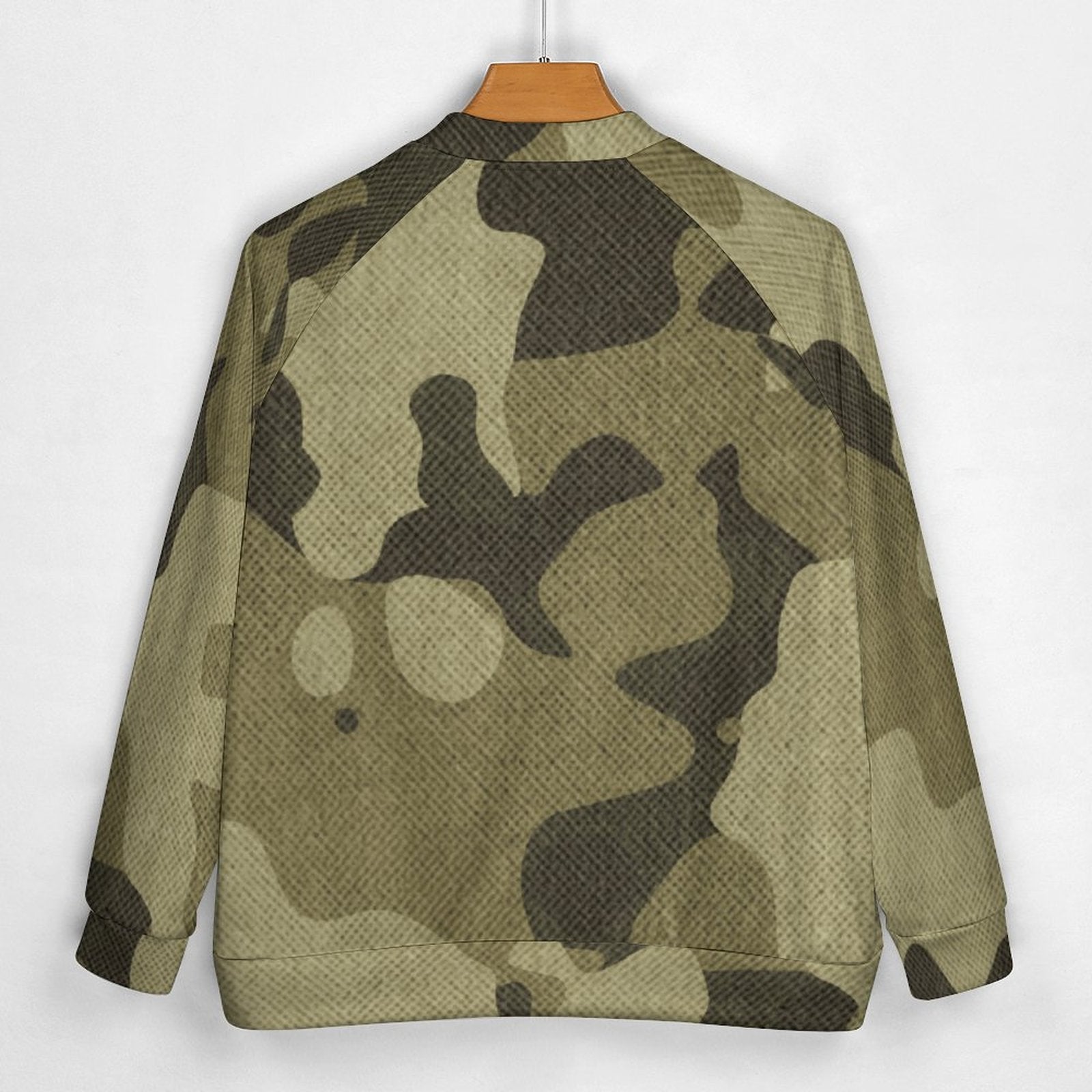 Men's Camo Jacket | Green Fabric Camouflage